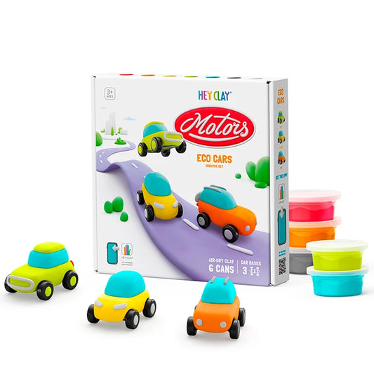 Hey Clay - Eco Cars - Best Arts &amp; Crafts for Ages 6 to 11 - US 9012