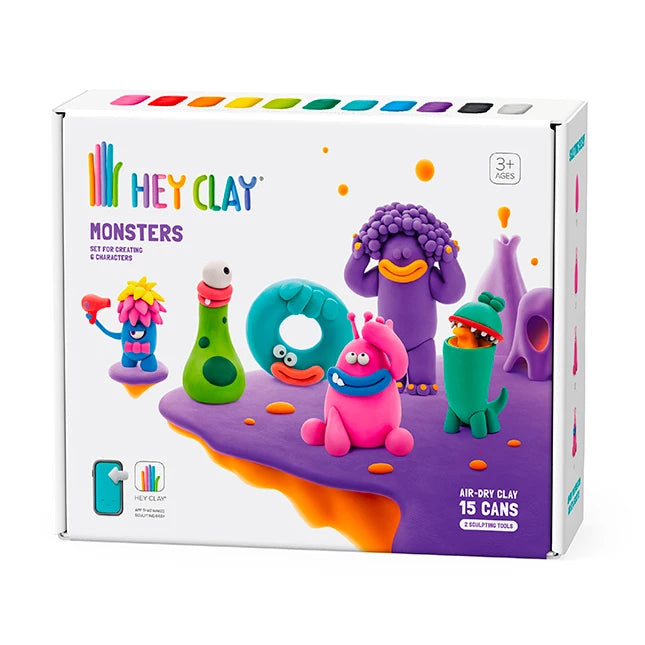 Hey Clay - Monsters - Best Arts &amp; Crafts for Ages 6 to 12 - US 9162