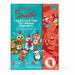 Box CanDIY Totally Santa Make Your Own Felt Animal Ornaments - US 6058