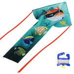 Breezy 42 inch Tropical Fish Kite - Best Active Play for Ages 8 to 12 - US 8446