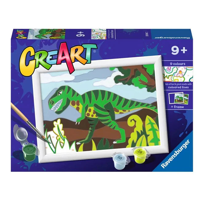 CreArt Roaming Dinosaur - 5x7 - Best Arts &amp; Crafts for Ages 9 to 12 - US 4382