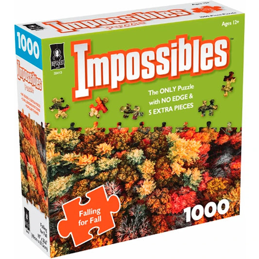 Impossibles Puzzle Falling For Fall - 1000 pc - Best for 12 year olds - US 1321