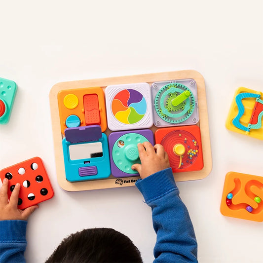 PlayTab - Modular, Sensory Activity Board for Babies and Toddlers - US 4253