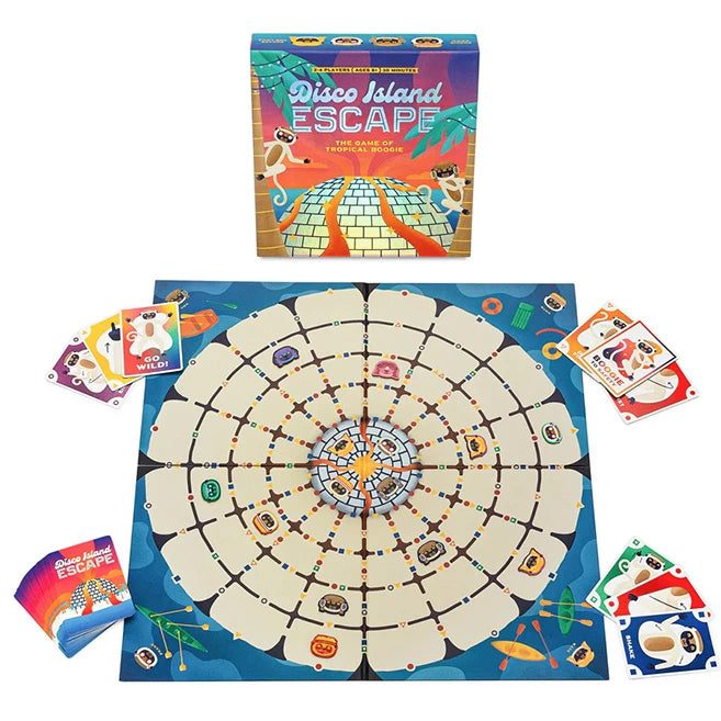 Disco Island Escape - Best Games for Ages 8 to 12 - Fat Brain Toys - US 4134