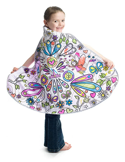 Color Me Cape - Fairy - Best Arts &amp; Crafts for Babies - Fat Brain Toys - US 4482