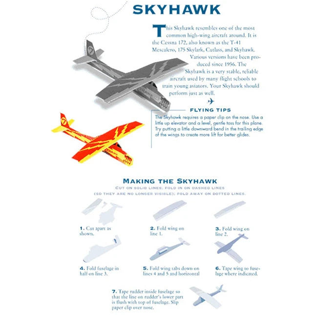 World Record Paper Airplane Book - Best Arts &amp; Crafts for Ages 6 to 7 - US 5041