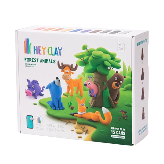 Hey Clay Forest Animals - Best Arts &amp; Crafts for Ages 4 to 11 - US 8443