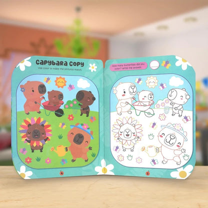 Capybara Club Activity Book - Best Books for Ages 4 to 6 - US 3637
