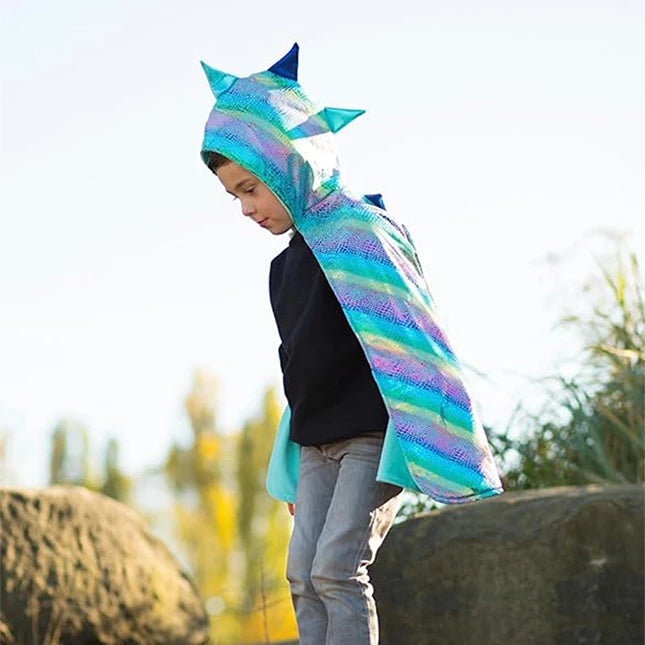 Reversible Unicorn / Dragon Cape - Size 5-6 - Best for Ages 5 to 6 - US 6751