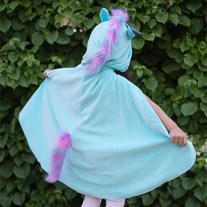 Reversible Unicorn / Dragon Cape - Size 5-6 - Best for Ages 5 to 6 - US 6751