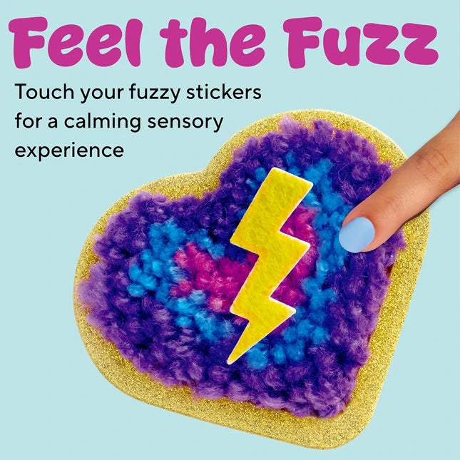 Make Your Own Latch N Patch Fuzzy Stickers - Best for Ages 7 to 12 - US 6146