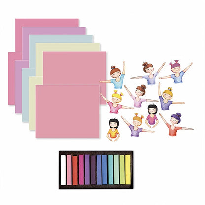 Sycomore Artissimo - Pastel Boards Dancers - Best for Ages 7 to 11 - US 8045