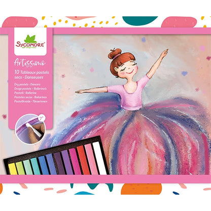 Sycomore Artissimo - Pastel Boards Dancers - Best for Ages 7 to 11 - US 8045