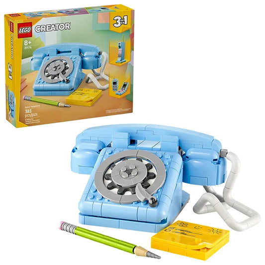 LEGO Creator - Retro Telephone - Best for Ages 8 to 12 - US 1494