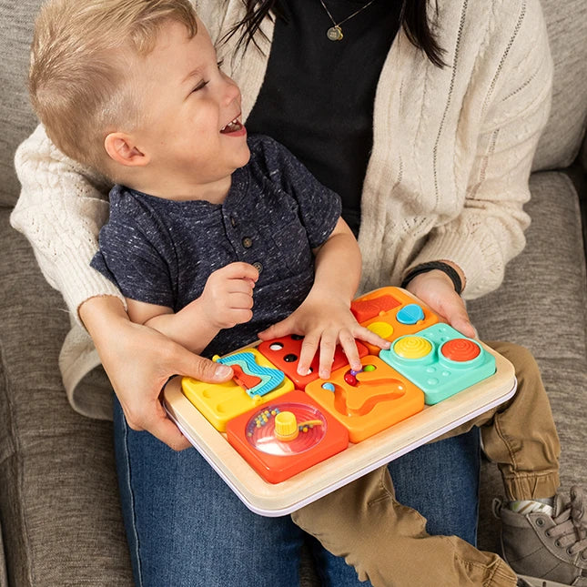 PlayTab - Modular, Sensory Activity Board for Babies and Toddlers - US 0449