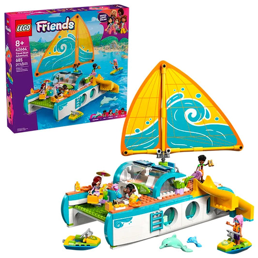 LEGO Friends - Travel Boat Adventure - Best for Ages 8 to 12 - US 3599