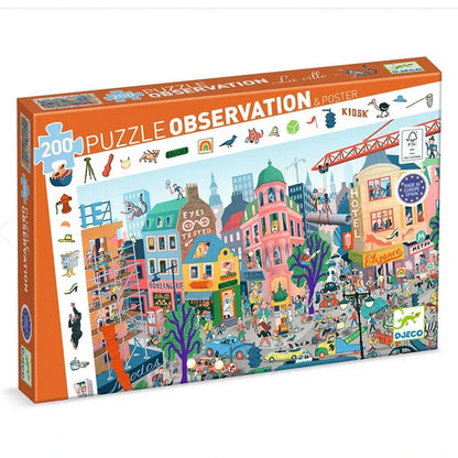 The City Observation Puzzle - 200 pc - Best for Ages 6 to 10 - US 4338