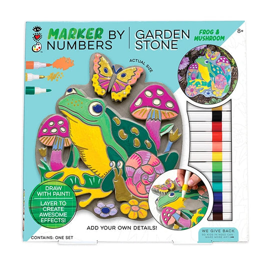 Marker By Number - Garden Stone - Best Arts &amp; Crafts for Ages 8 to 12 - US 6020