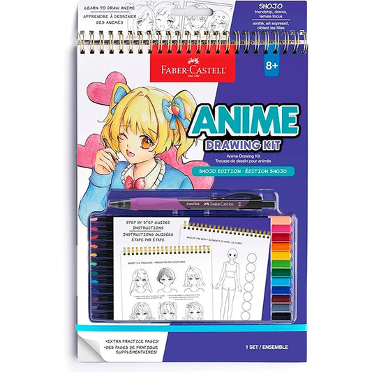 Anime Drawing Kit - Shojo - Best Arts &amp; Crafts for Ages 8 to 12 - US 9010
