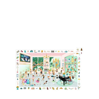 The Dance School Observation Puzzle - 100 pc - Best for Ages 5 to 9 - US 6763