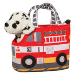 Fire Truck Pet Sak with Dalmatian - Best Plush for Ages 2 to 8 - US 6459