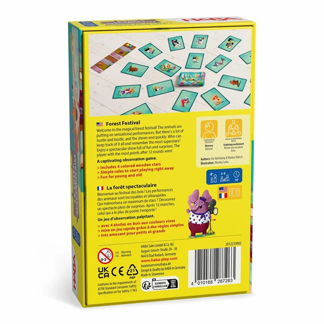Forest Festival Memory Game - Best Games for Ages 4 to 8 - US 7627