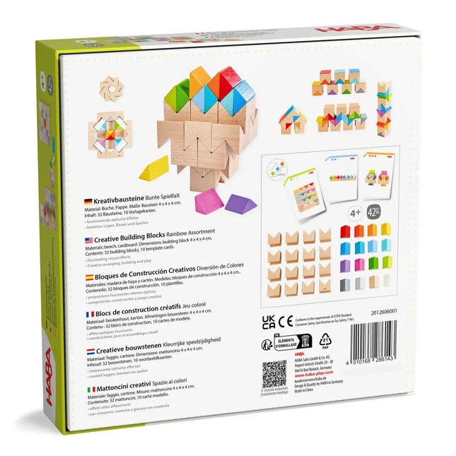 Colorful Triangles Building Blocks - Best Brainteasers for Ages 4 to 7 - US 3739
