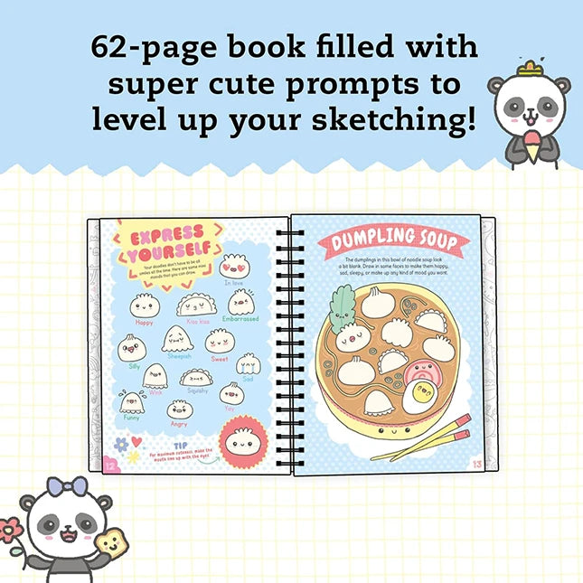 Klutz Super Cute Sketchbook - Best Arts &amp; Crafts for Ages 6 to 11 - US 8263