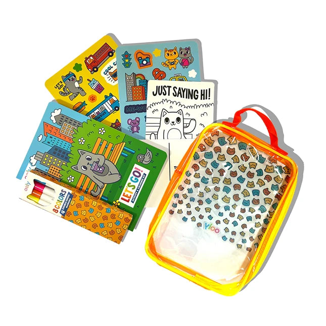 Let's Go! Kitty in the City Activity &amp; Coloring Kit - US 2215