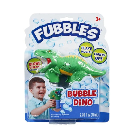 Fubbles Bubble Dino Bubble Blaster - Best Active Play for Ages 3 to 7 - US 0553