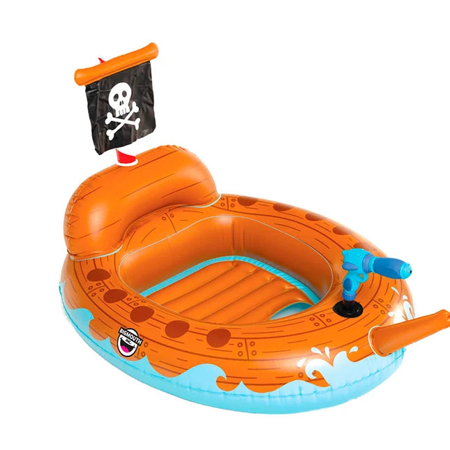 Water Blaster Pool Float - Pirate Ship - Best for Ages 4 to 10 - US 1372