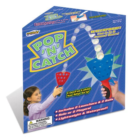 Pop N Catch Double Set - Best Active Play for Ages 3 to 11 - US 3219