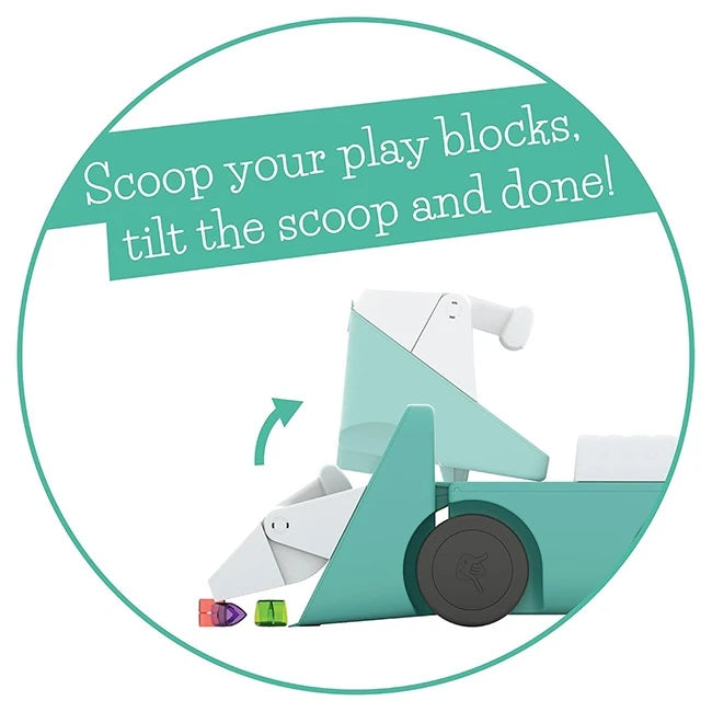 Blockie Scoopie - Best Active Play for Ages 1 to 2 - Fat Brain Toys - US 0737