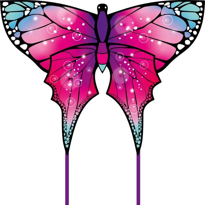 Ecoline Butterfly Marshmallow Kite - 43 inch - Best for Ages 5 to 10 - US 7049
