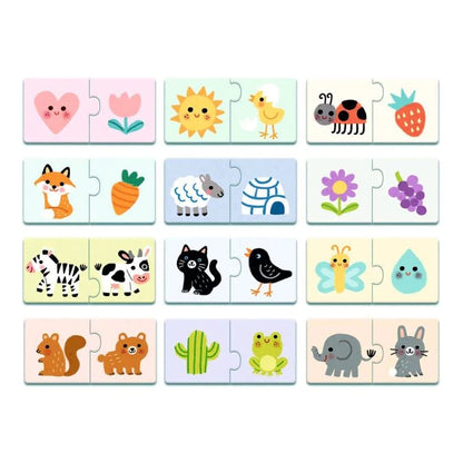 Colors Puzzle Duo - Best Early Learning Toys for Ages 2 to 5 - US 8061