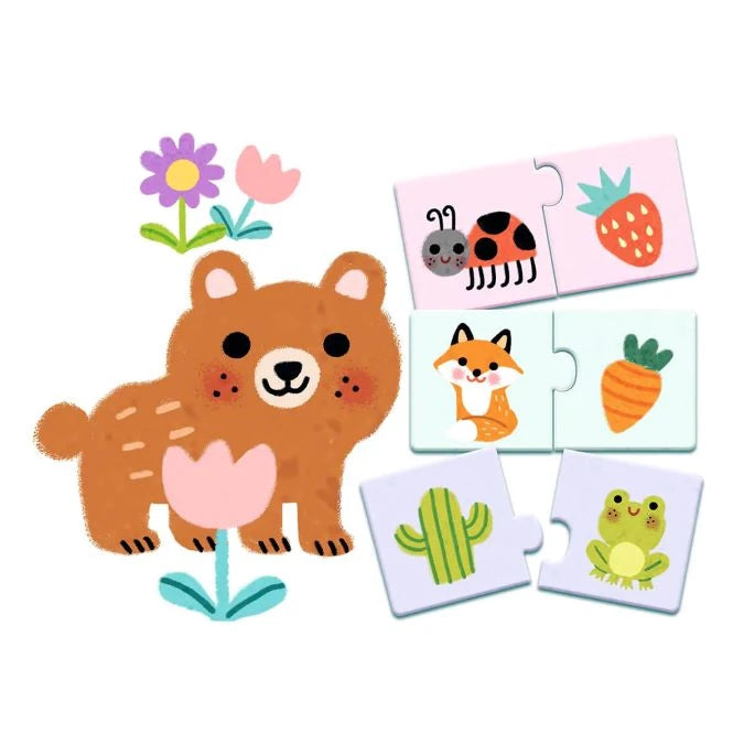 Colors Puzzle Duo - Best Early Learning Toys for Ages 2 to 5 - US 8061