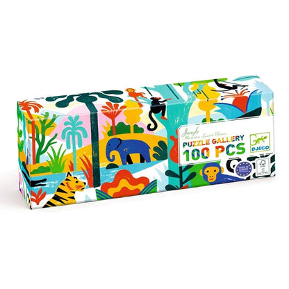 Jungle Gallery Puzzle - 100 pc - Best Puzzles for Ages 5 to 11 - US 5877