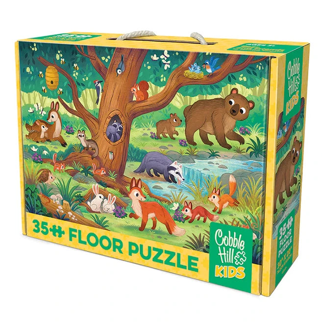 Bear and Friends Floor Puzzle - 35 pc - Best Puzzles for Ages 3 to 6 - US 1706