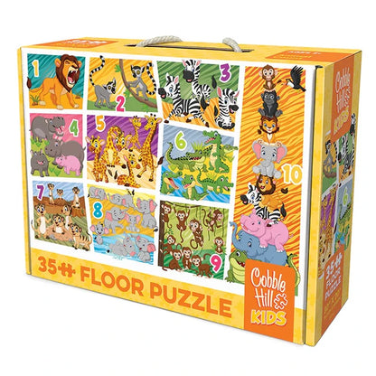 Animal Count Floor Puzzle - 35 pc - Best Puzzles for Ages 3 to 6 - US 9204