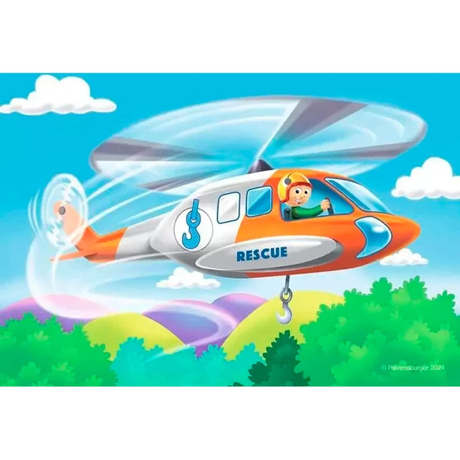 My First Puzzle Rescue Vehicles - Best for Ages 2 to 4 - US 0777