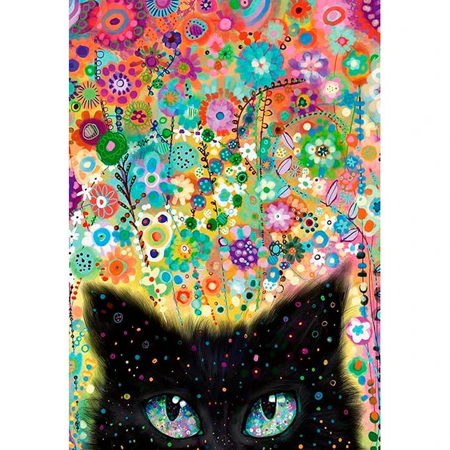 Puzzle Moments Kaleidoscope Kitty - 300 pc - - Fat Brain Toys - US 8162
