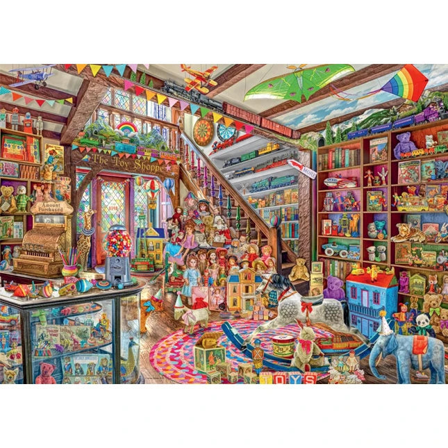 The Fantasy Toy Shop Puzzle - 1000 pc - - Fat Brain Toys - US 3554