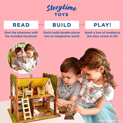 Goldilocks and the Three Bears Book and Playset - Best for 5 year olds - US 8866