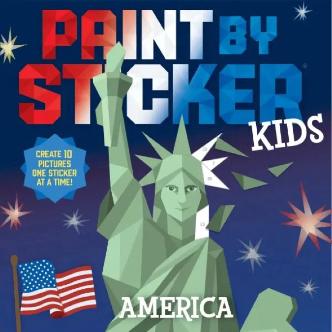 Paint By Sticker Kids - America - Best Arts &amp; Crafts for Ages 5 to 9 - US 4830