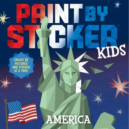 Paint By Sticker Kids - America - Best Arts &amp; Crafts for Ages 5 to 9 - US 4830