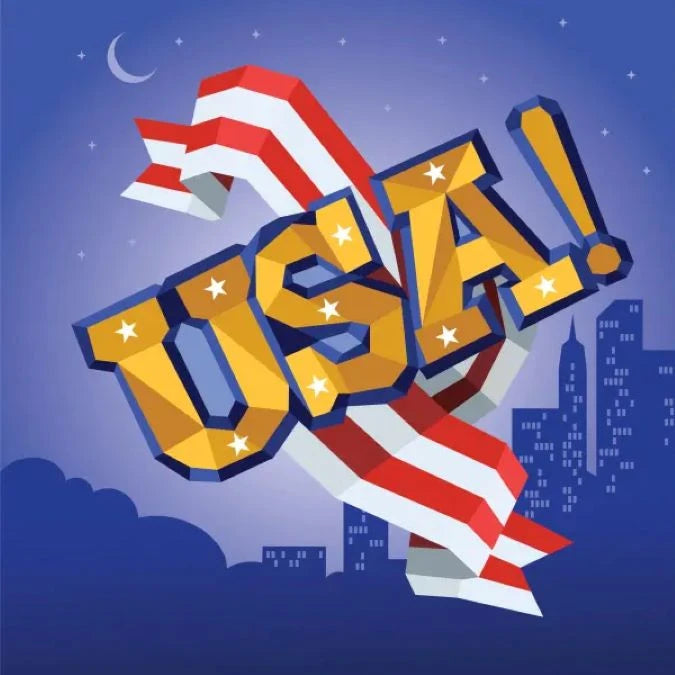 Paint By Sticker Kids - America - Best Arts &amp; Crafts for Ages 5 to 9 - US 4830