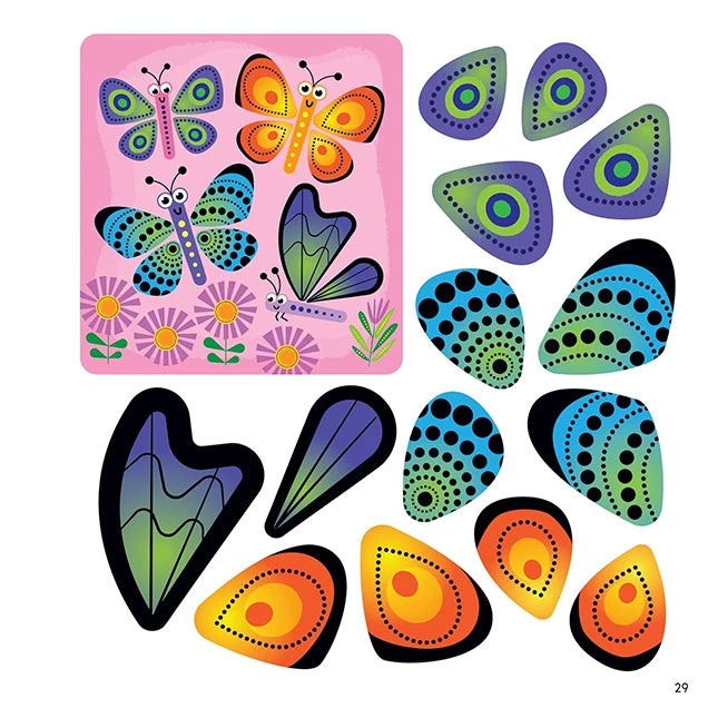 First Fun Sticker Paintings - Busy Bugs - Best for Ages 3 to 6 - US 2160