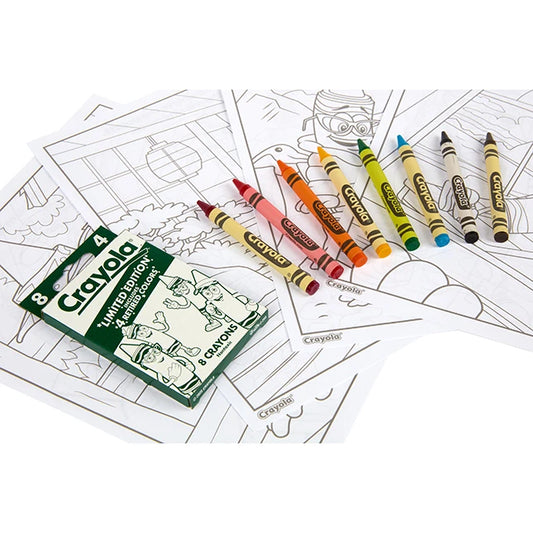 Crayola Coloring &amp; Sticker Activity Set 2 - Best for Ages 3 to 9 - US 9480