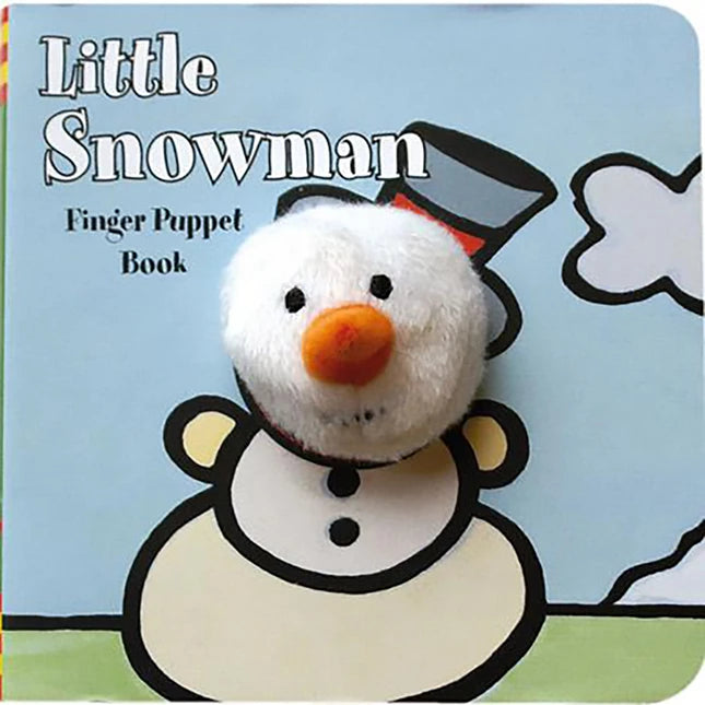 Little Snowman Finger Puppet Book - Best for Ages 0 to 2 - US 1617