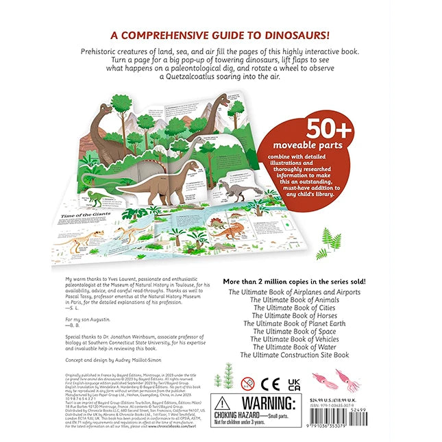 The Ultimate Book of Dinosaurs and Other Prehistoric Creatures - US 4230